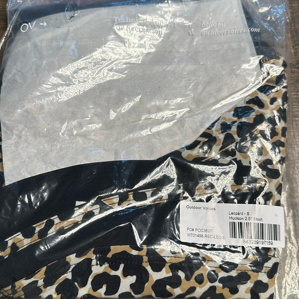 Outdoor Voices Hudson 2.5” Short Leopard print